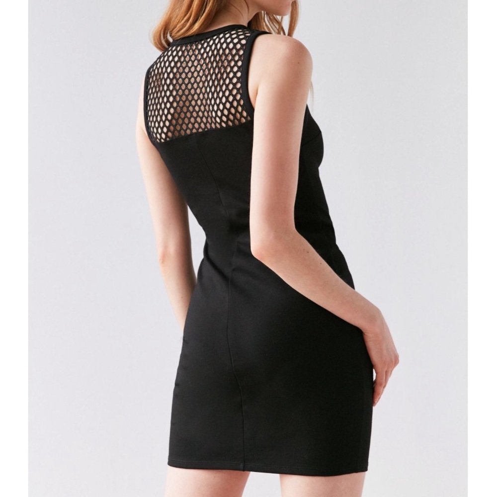Urban Outfitters Mesh Insert Bodycon Dress